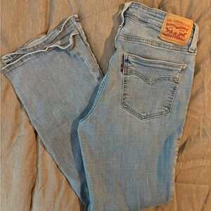 Levi's Blue Straight Leg Jeans Classic Denim